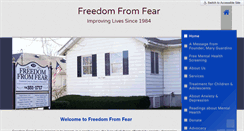 Desktop Screenshot of freedomfromfear.org